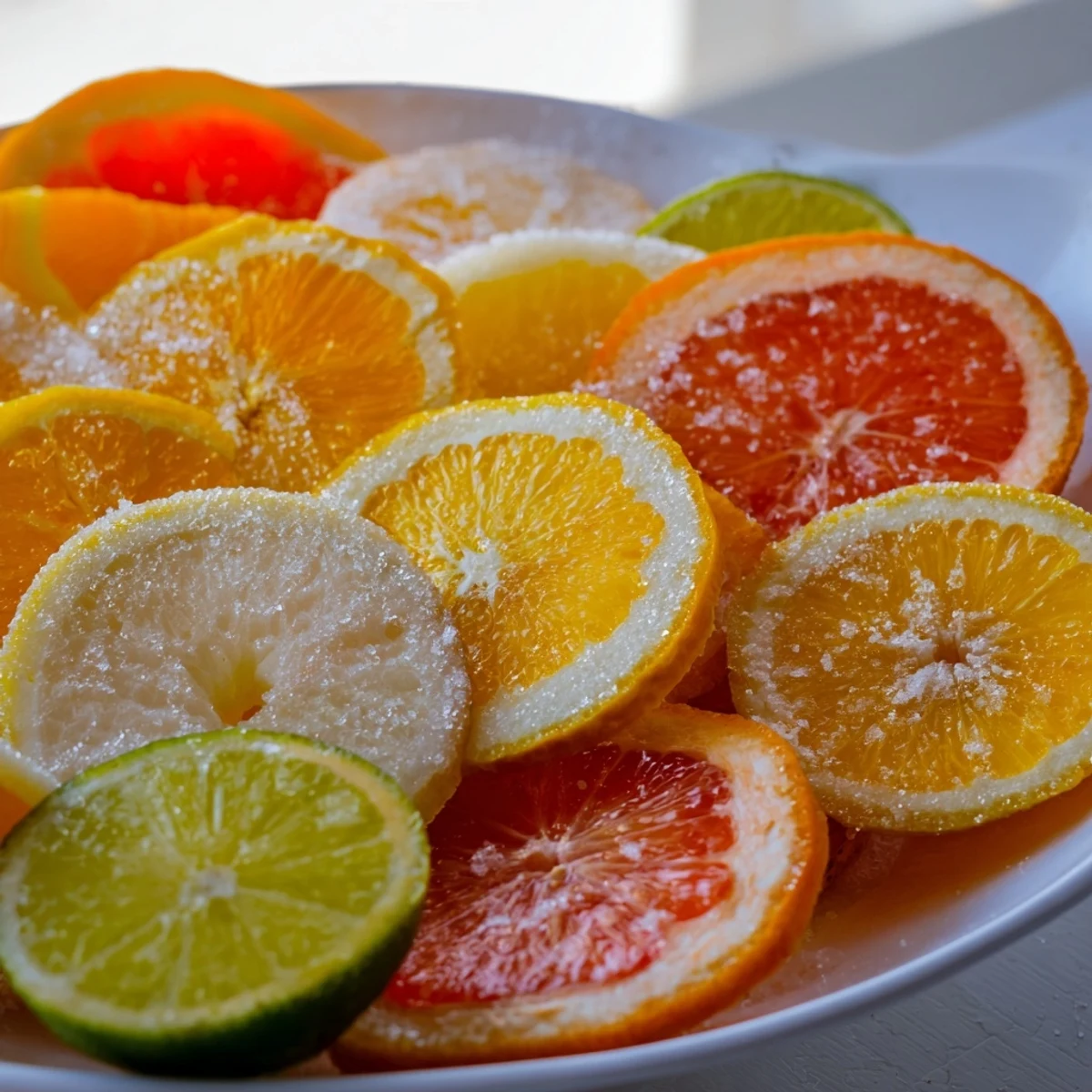 Bright, refreshing Citrus slices, perfectly arranged, ready to add a splash of color to your beverage presentation.