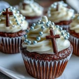 Mini Communion Cupcakes Rosary