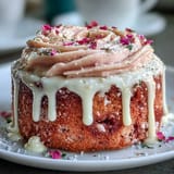Bridal Shower Rosé Velvet Cake