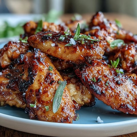 Crispy baked chicken wings glazed with sweet honey and spicy sriracha, finished with a sprinkle of flaky sea salt for irresistible flavor.