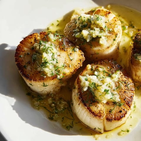 Harbor Seared Scallops Lemon