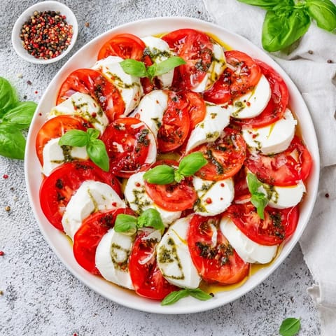 Caprese Salad Fresh Basil
