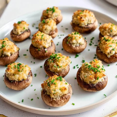 Stuffed Mushroom Caps Ring