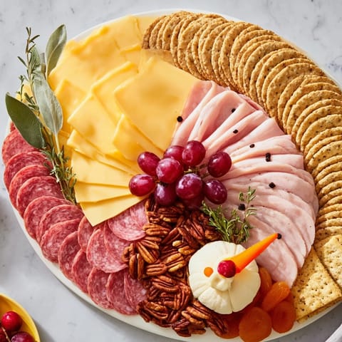 Turkey Tail Charcuterie Board