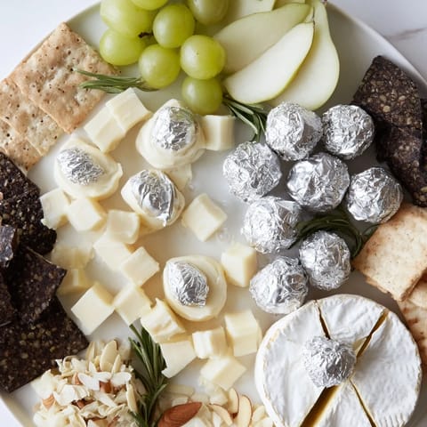 Silver Screen Cheese Chocolate Board