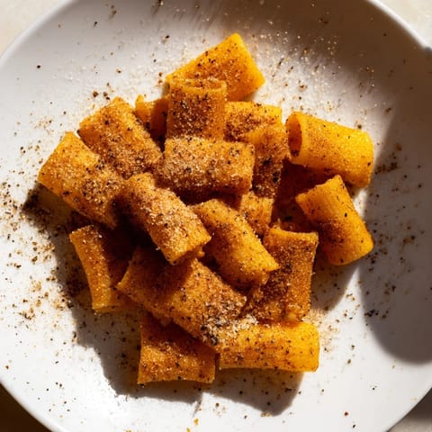 These flavorful Air Fryer Pasta Croutons are a crunchy topping option, ideal on any creamy salad.