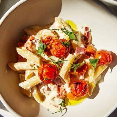 Boursin Cheese Pasta Tomatoes