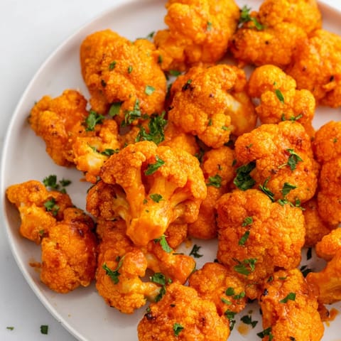 Buffalo Cauliflower Bites