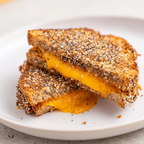 Everything Bagel Grilled Cheese