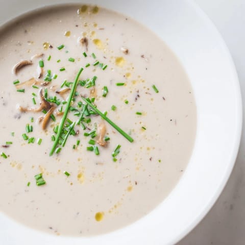 Creamy Mushroom Wild Soup