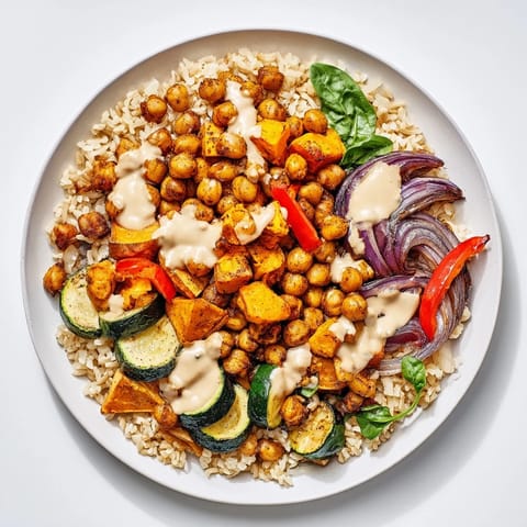Roasted Chickpea Buddha Bowl