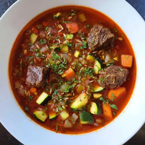 Algerian Chorba Lamb Soup