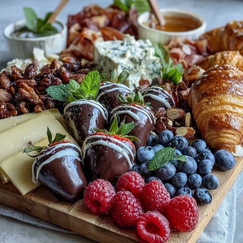 Galentines Brunch Berry Board