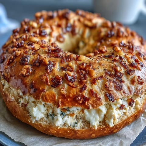 High-protein cottage cheese bagels with golden crust, perfect for a quick and healthy breakfast or snack.