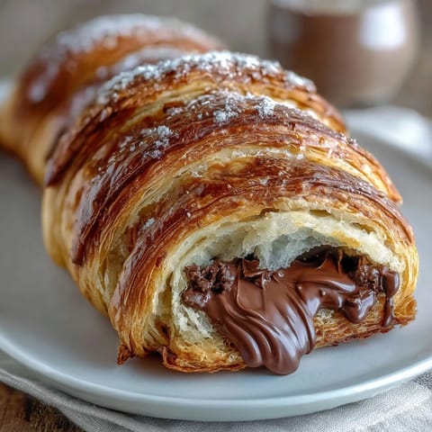 Flaky Sourdough Croissants Dark