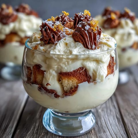 Homemade Limoncello Tiramisu Cups