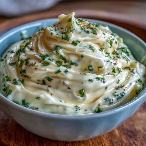 A creamy, garlicky aioli perfect for dipping fries or spreading on sandwiches with fresh herbs.  