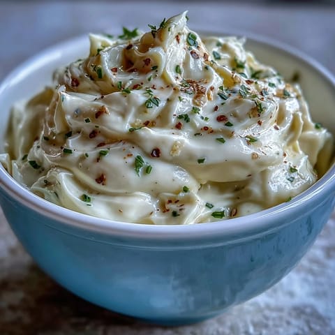 Silky homemade aioli infused with garlic, ideal for seafood platters and vegetable crudités.  