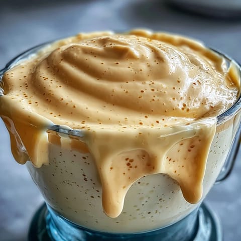 Silky smooth blender hollandaise sauce drizzled over poached eggs and asparagus for a luxurious brunch.