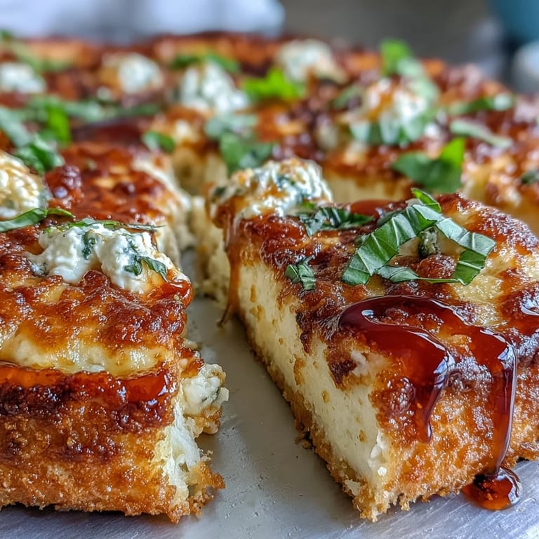 Crisp-edged crust topped with ricotta, mozzarella, and vibrant basil, ready to serve for dinner.