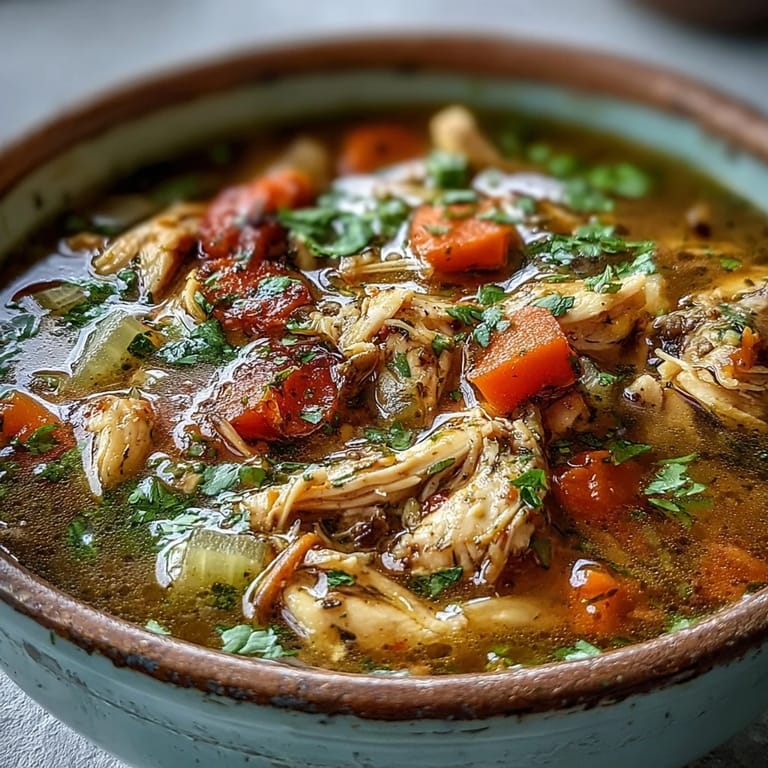 Close-up of Anti-Inflammatory Turmeric Chicken Soup ingredients: turmeric, ginger, carrots, and bone-in chicken thighs ready to cook.