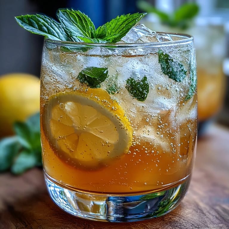 Vibrant alcohol-free Limoncello Spritz Mocktail featuring citrusy lemon notes and effervescent bubbles, served over ice in a chilled wine glass.