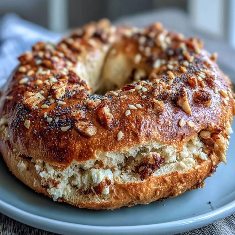 Freshly baked cottage cheese bagels with a tender crumb, ideal for toasting and topping with your favorite spreads.
