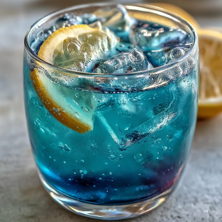 Magical butterfly pea flower lemonade, a stunning color-changing drink perfect for summer parties and gatherings.