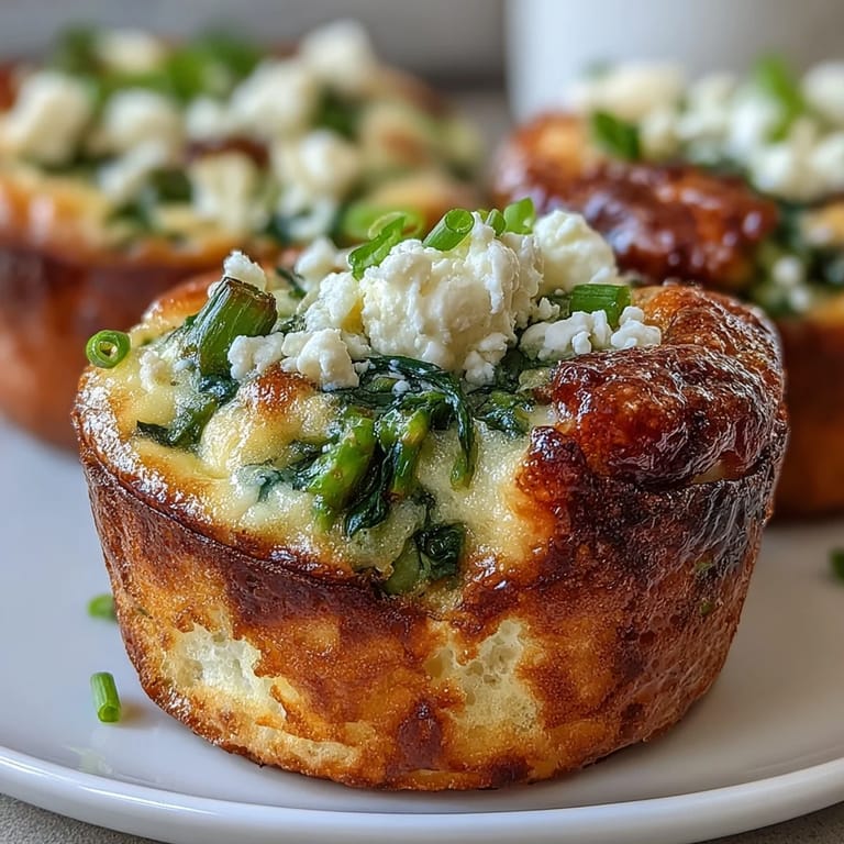 Golden-baked Spring Frittata Muffins with tender vegetables and fresh dill, ready to brighten your morning.