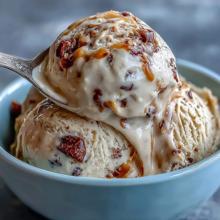 Taste this naturally sweet 4-ingredient peanut butter banana ice cream, perfect for dessert.